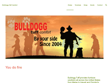 Tablet Screenshot of bulldoggtuff.com